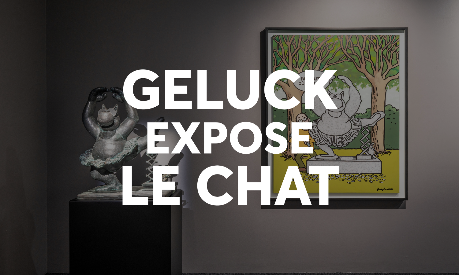 Geluck expose Le Chat - Tempora